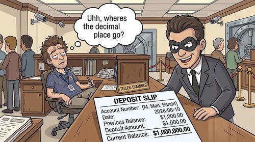 Bank decimal